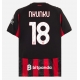 AC Milan Christopher Nkunku #18 Domaci Dres 2025-26 Kratak Rukav